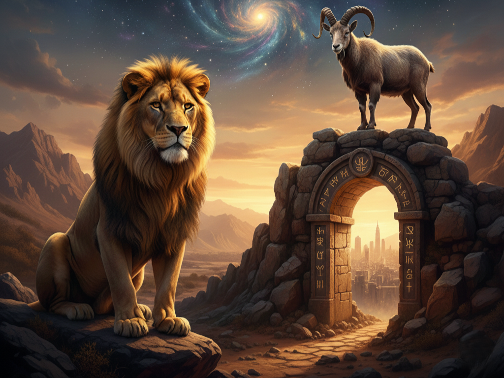 The Lion, the Goat and the Gateway